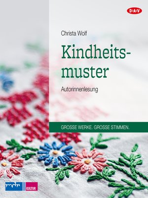 cover image of Kindheitsmuster (Autorenlesung)